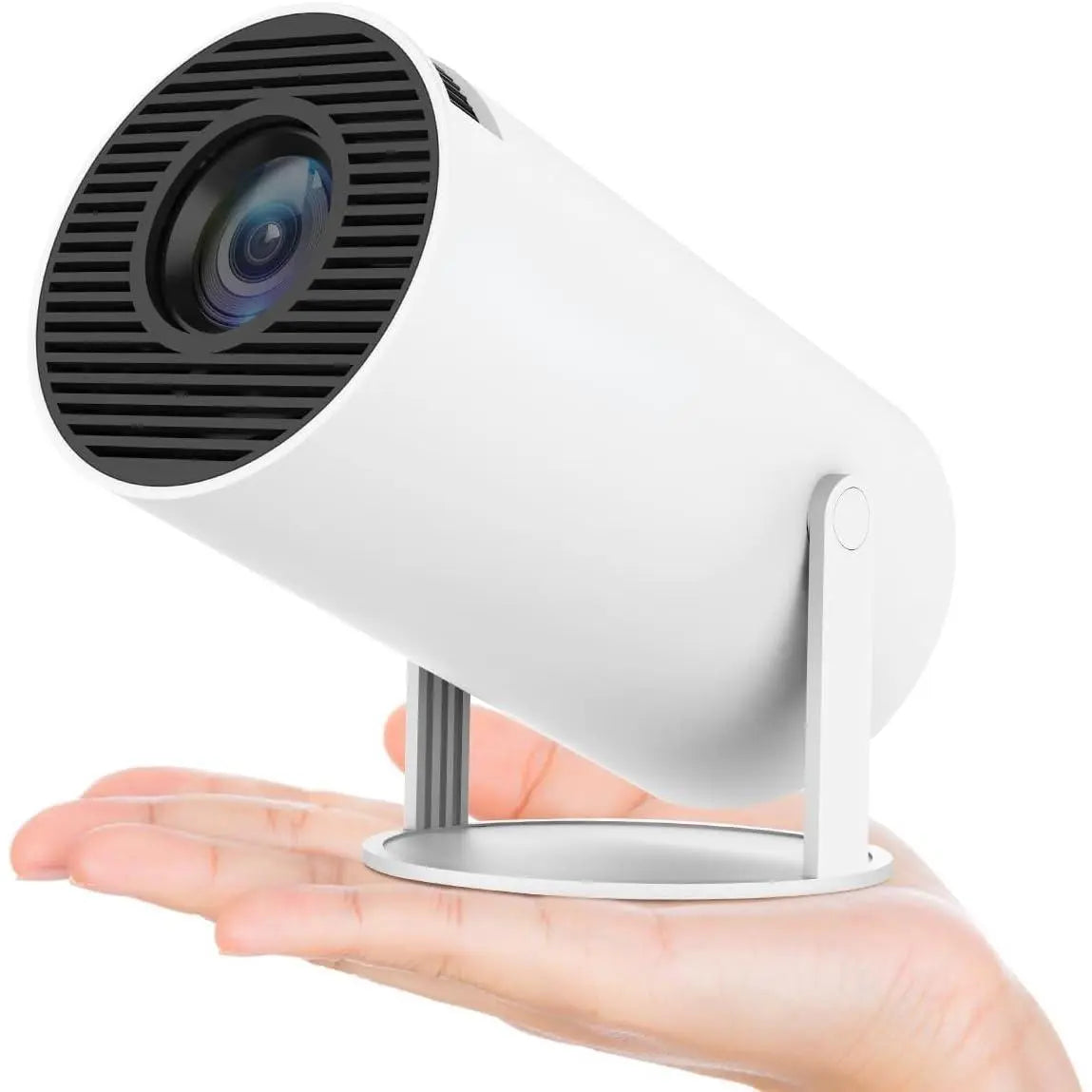 Portable Projector, Auto Keystone Correction Mini Projector, 4K/ 200 ANSI Smart Projector with 2.4/5G Wifi, BT 5.0, 130 Inch Screen, 180 Degree Flip,For Valentine’S Day Gift